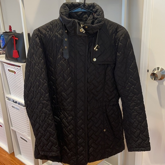 Classy black Cole Hann jacket - Picture 2 of 12
